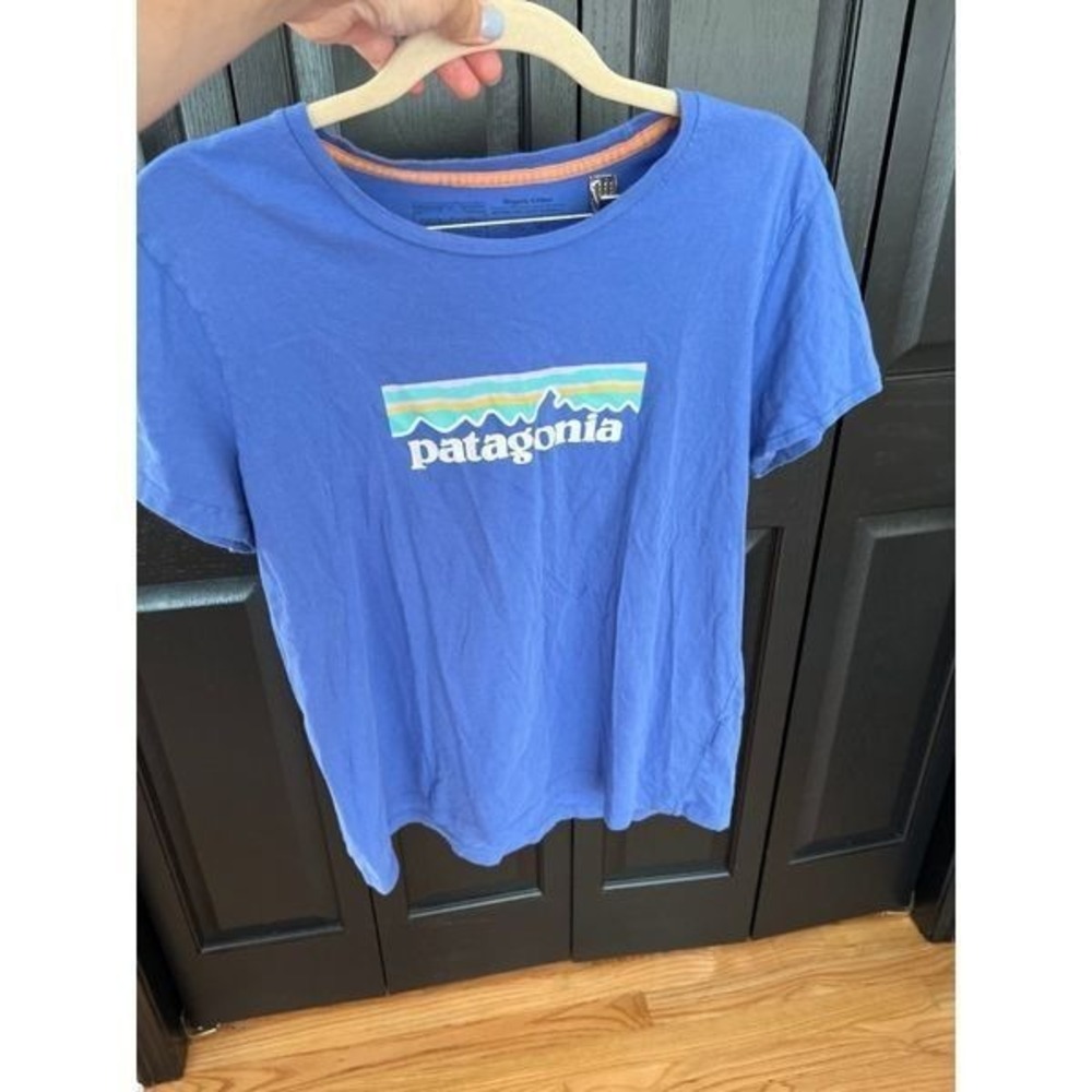 Patagonia woman's logo‎ shirt size medium